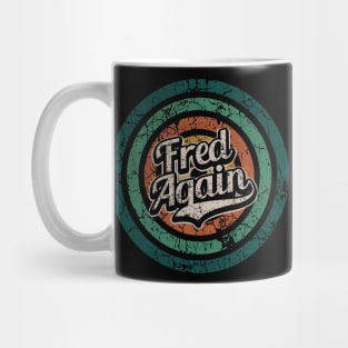 Fred Again // Retro Circle Crack Vintage Mug